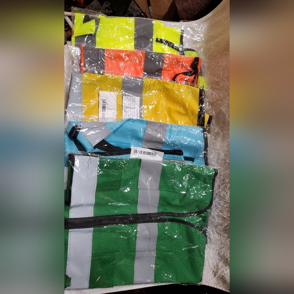 High volume safety vest